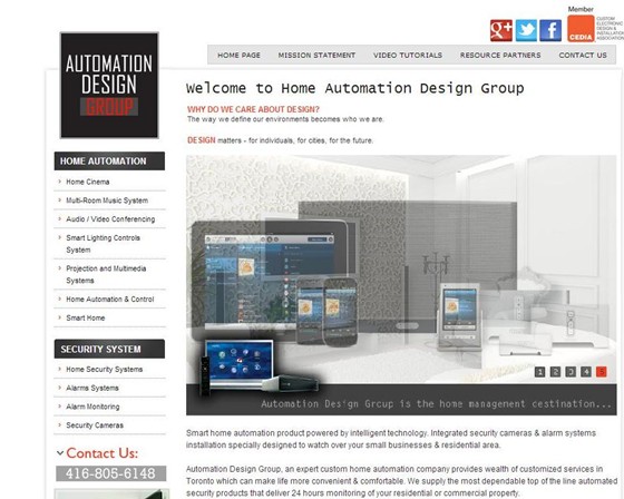 Web Design & Development: Automation Design Group