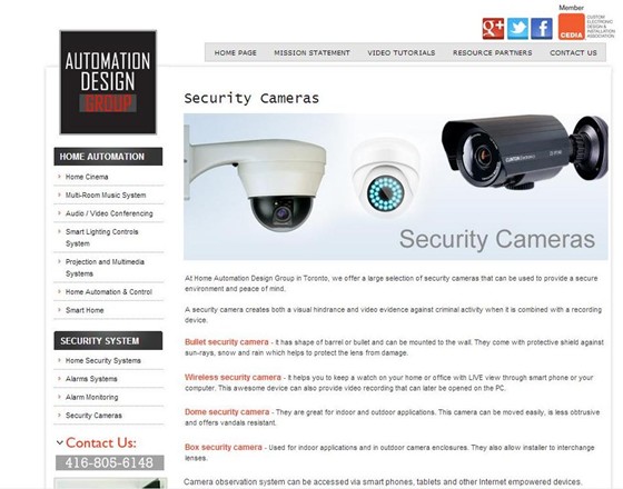 Web Design & Development: Automation Design Group