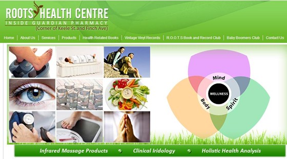 Web Design & Development: Roots Health Centre